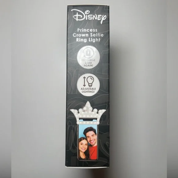 Disney Princess Crown LED Selfie Light - White - Picture 3 of 4